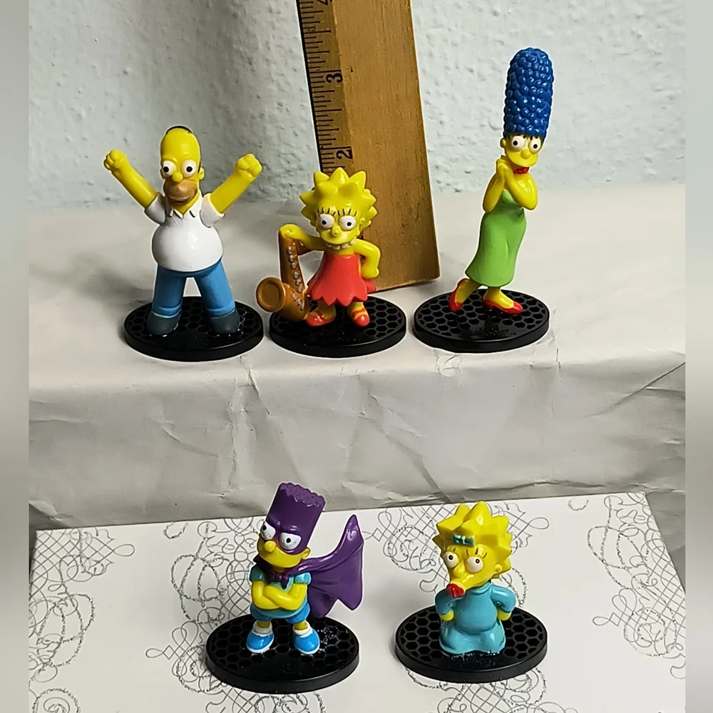 The Simpsons 2015 Figurines Bundle Of 5 Pcs